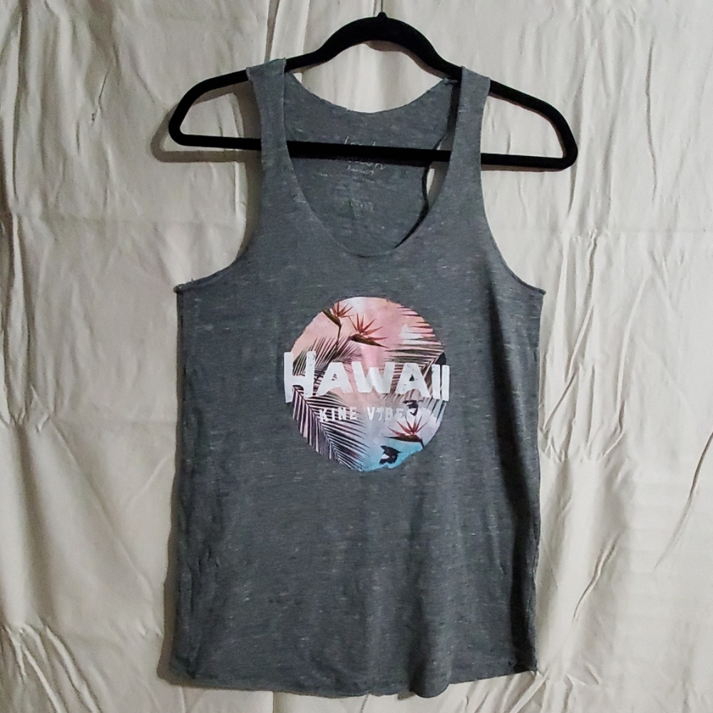 Local Motion Dark Grey Tank Top